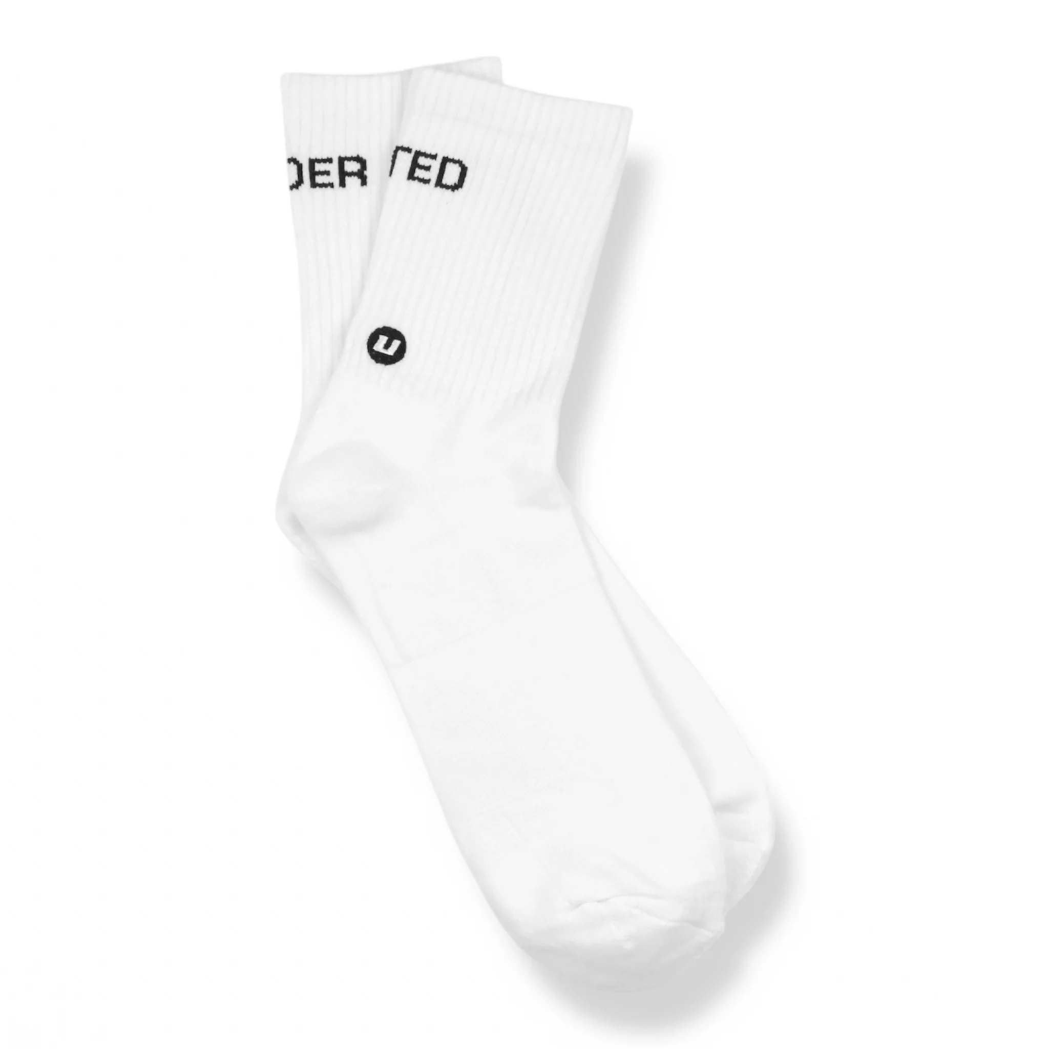 UNDERRATED Crew Socks - White (3 Pack) - Image 8
